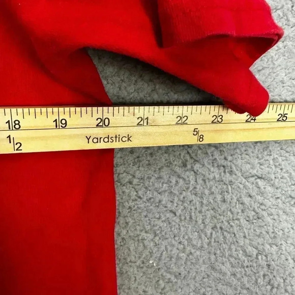 Champion Shirt mens large red black Signature Logo Streetwear Athletic‎ adult - Picture 4 of 5